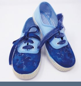 zapatillas personalizadas nubes niños